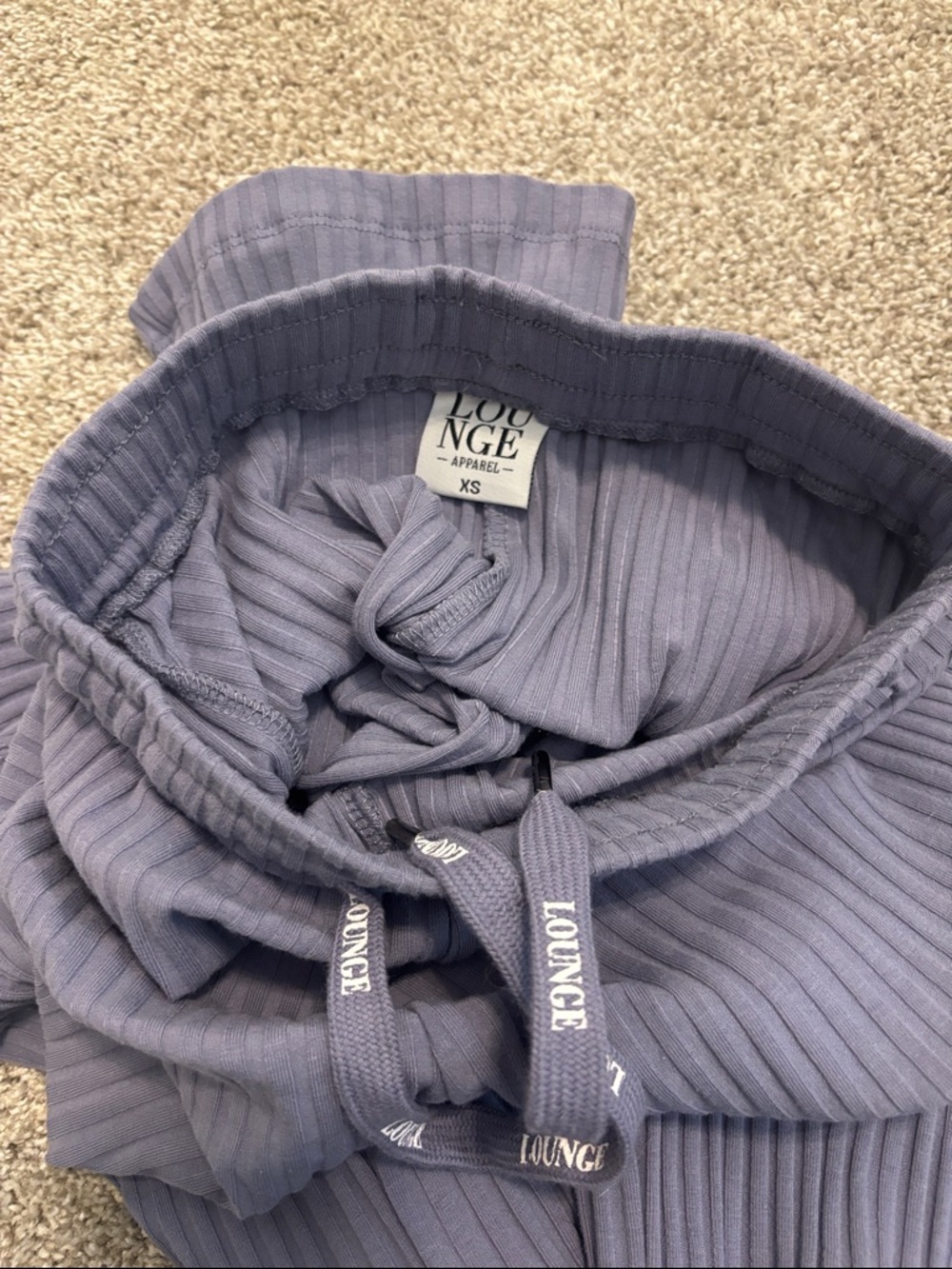 Lounge Ribbed Two-Piece Pajama Set - Picture 4 of 8